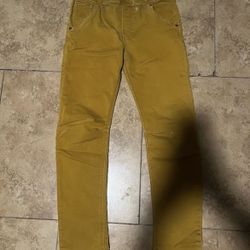 Mustard Yellow Pants, Size Small