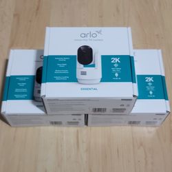 Arlo Indoor Security Wired Cameras 3 Pack