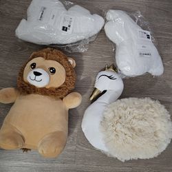 Baby Caution Cloud Pillow