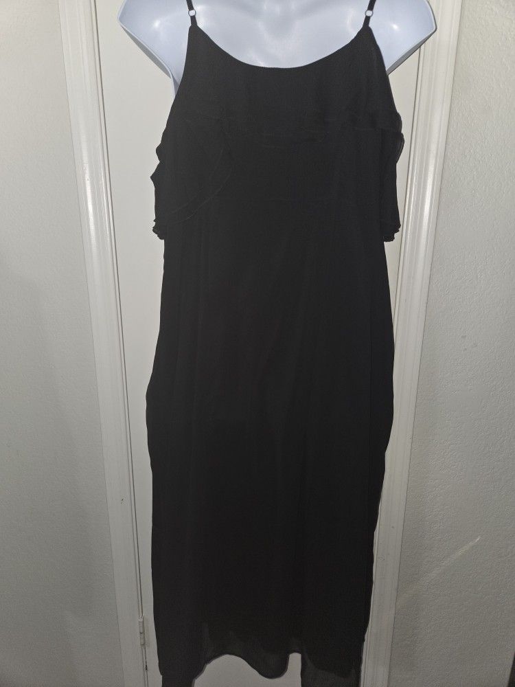 New Plus Black Maxi Dresses 2x 3x 4x