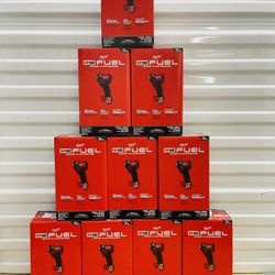 Milwaukee M18 FUEL GEN-3 18V Brushless Cordless 3/8 in Impact Wrench - Qty. 10 (tool Only)