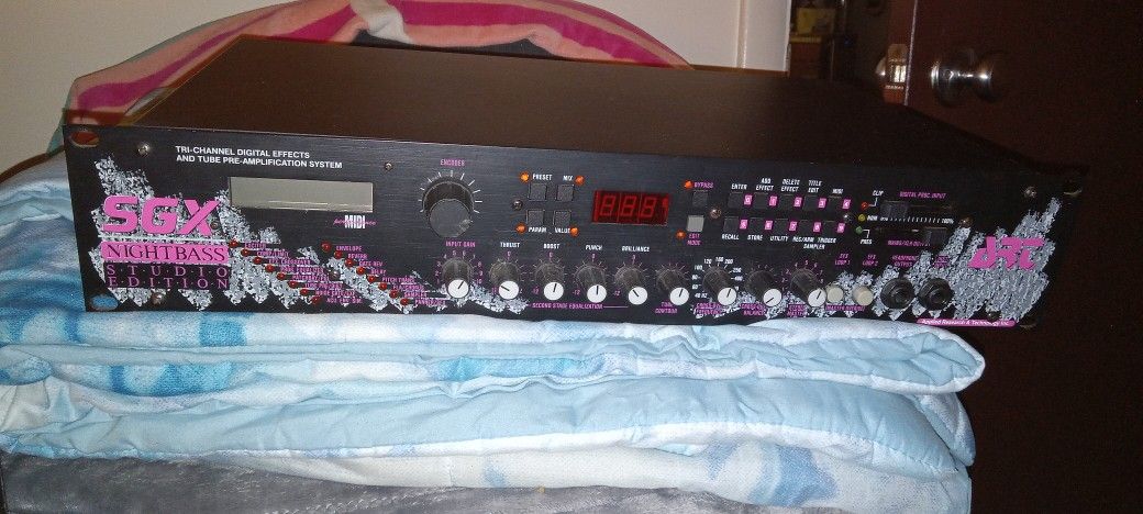 Sgx Nightbass Studio Edition Preamplifier