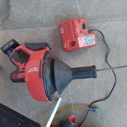 Milwaukee M12 Drain Snake With Battery And Charger 