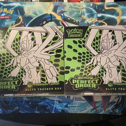 Pokemon Perfect Order Pokemon Center ETB