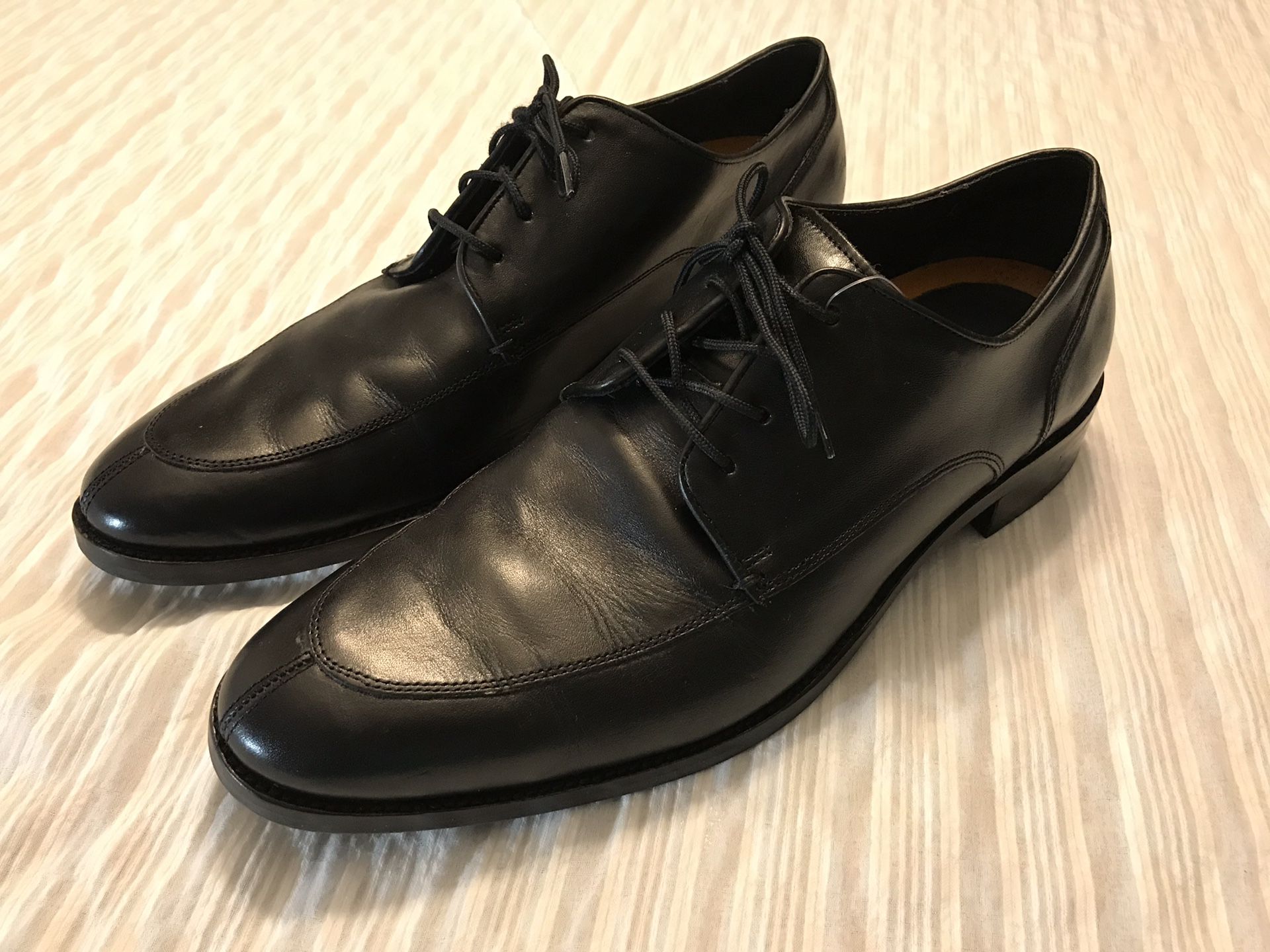 Cole Haan men’s split toe oxford black shoes 10M