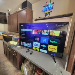 65" sharp TV with Roku