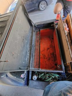 Ridgid truck tool box 2' w × 29" tall × 4' long