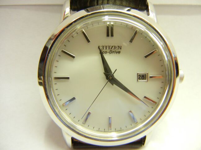 Citizen Eco Drive E111 S079730 Leather Band Men s Watch for Sale