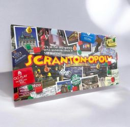 Scrantonopoly Limited Edition Scranton PA Board Game Sealed Rare Monopoly