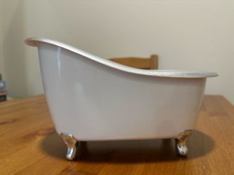 Mini Bathtub Storage Tray / Decorative Organizer