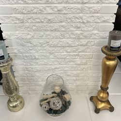 Unique Antique Candle Holders