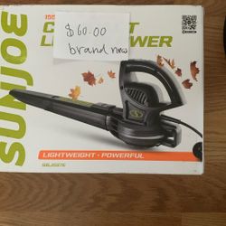 Electric Sunjoe Blower leaf 