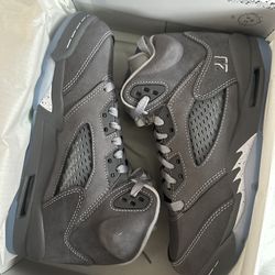 Jordan 5 Wolf Grey GS size 6Y