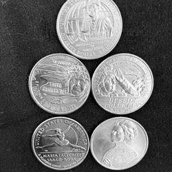 2023 American Womens Series coins