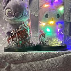 Hello Kitty Y Stitch  Con Luses 