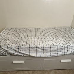 Twin Bed With Mattress 