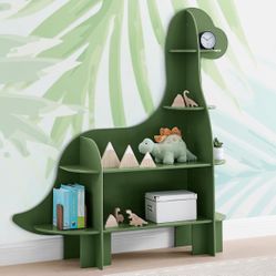 Delta Children Dinosaur Bookcase Fern Green