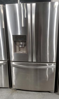Kenmore 3 Door Stainless Steel Refrigerator
