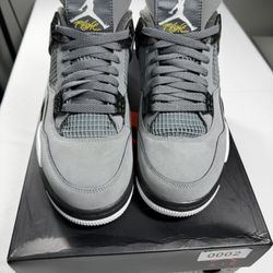 Jordan 4 Cool Grey Sz 9 