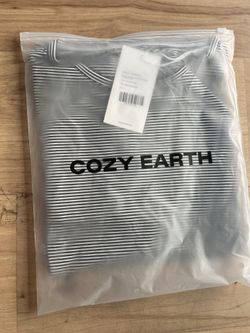 COZY EARTH Women's Bamboo Stretch Knit Lounge Long Sleeve lee