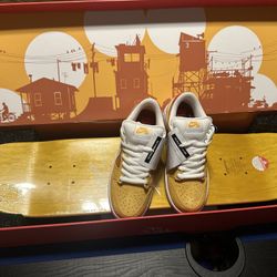 Nike SB Dunk Chocolate Skateboard Sun