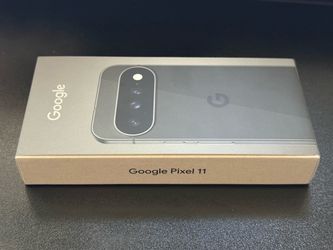 Factory Sealed Google Pixel 11 256GB in Obsidian(Unlocked)