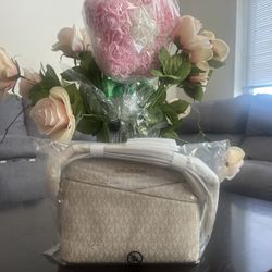 Pale Gold Micheal Kors Bag