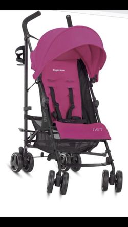 inglasia net stroller pink used
