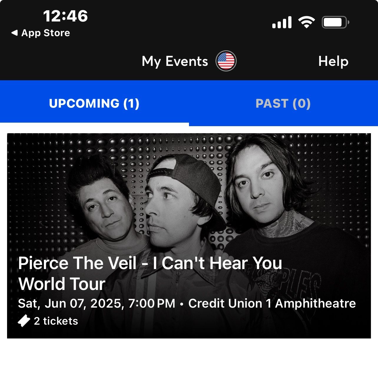 2 Tickets Pierce The Veil June 7 Tinley Park