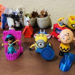 Variety Of small toys 