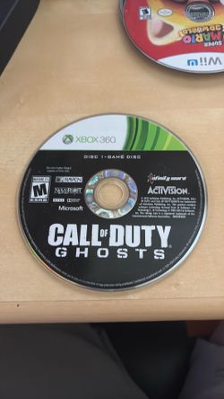 Call of duty ghosts xbox 360