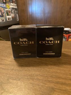 NEW! Coach For Men Black Eau De Parfum Fragrance