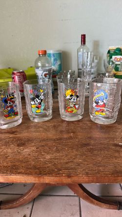 McDonald's Disney 2000 Mickey Mouse Glass Set