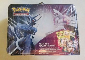 Pokemon 2022 Fall Collector’s Chest Lunch Box Tin Dialga & Palkia