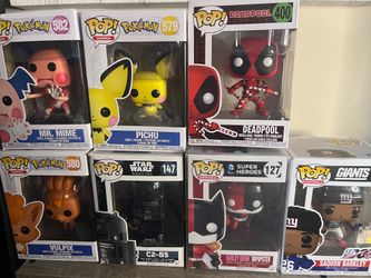 Various Funko Pops