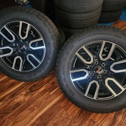 20" GMC YUKON AT4 2026 WHEELS AND TIRES