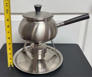 Vintage Oneida Stainless Steel Fondue Set just $20