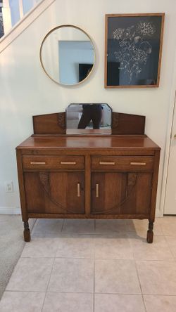 Vintage Buffet Entry Table