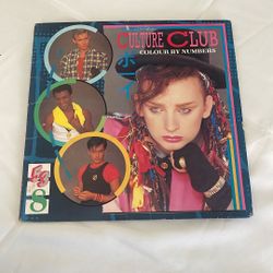 CULTURE CLUB----COLOUR BY NUMBERS--VINYL ALBUM