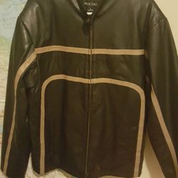 Leather jacket