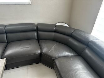 Seccional sofa Gray