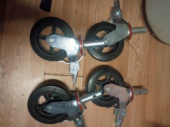 Heavy duty scaffold wheels