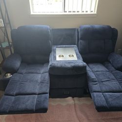 Small, Firm, Reclining Couch