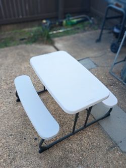 Kiddie Picnic Table 