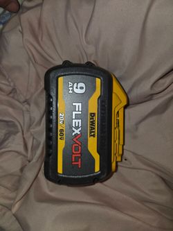 DeWalt 9AH Flexvolt 20V/60V Battery