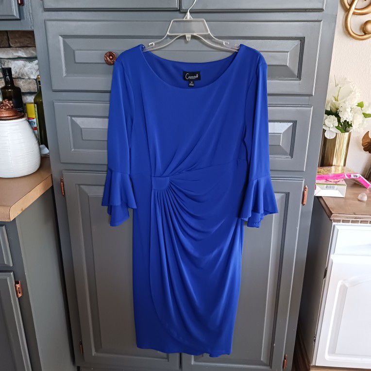 Dress Size 12 Good Condition  Royal Blue