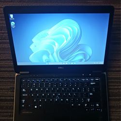 Dell Latitude UltraBook Laptop Intel Core i5 CPU 8GB RAM 128GB SSD Webcam Wi-Fi/Bluetooth Wireless Windows 11 Professional 