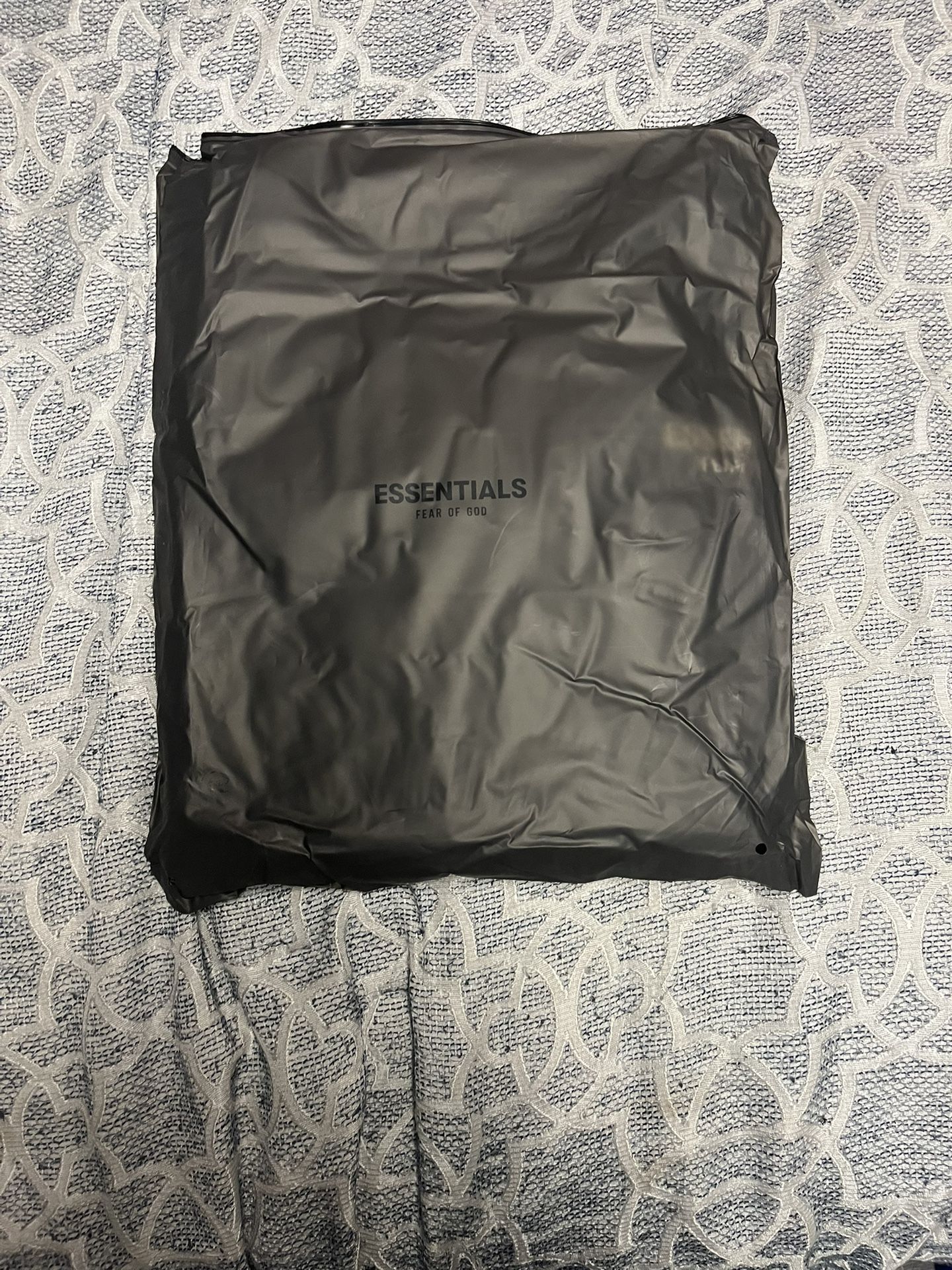 Black Essentials Hoodie