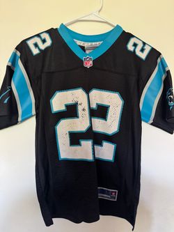 Carolina Panthers NFL Jersey #22 Size Youth Medium