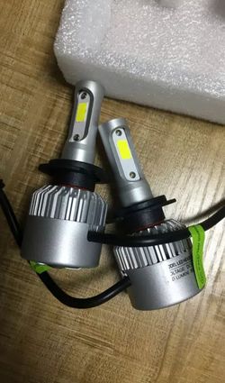 2 pcs LED Car Headlights, Fogs, & Daytime (White 6500k, 8000 Lumens) *6 Months Warranty*